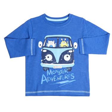 Toddler Monster Long-Sleeved Top